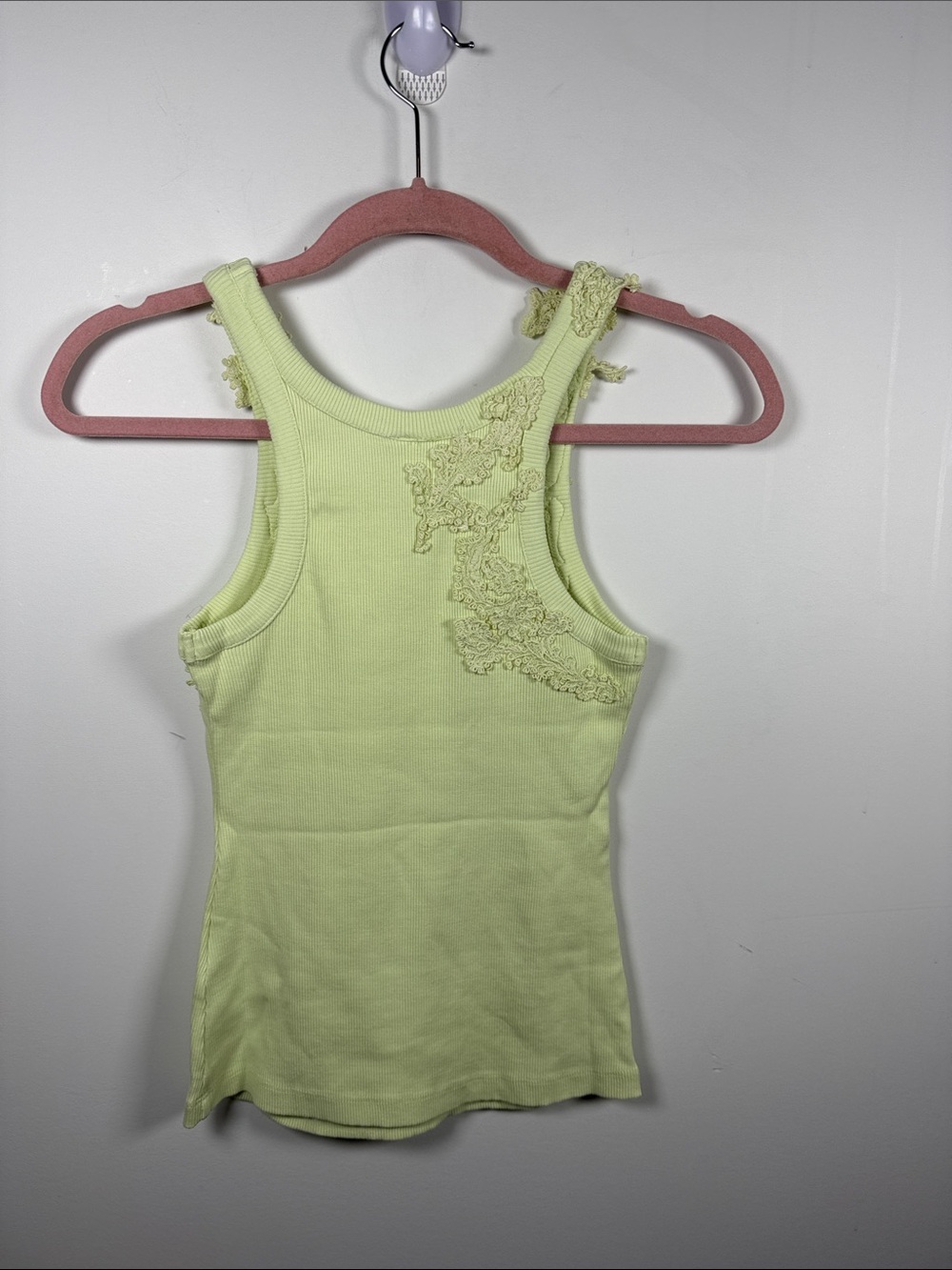 ANTHROPOLOGIE | BNWT Pippah Lace Appliqué Tank Size XS - Picture 7 of 7